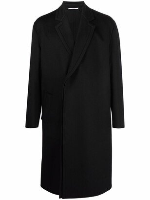 Single-Breasted Midi Coat