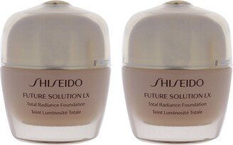 1.2Oz Future Solution Lx Total Radiance Foundation Spf 15 - #4 Rose