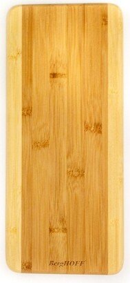 Bamboo Long Rectangle Cutting Board, Two-toned, 14.2