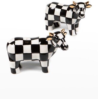 Cow Salt & Pepper Shakers Set