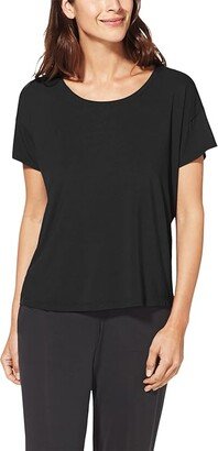 Second Skin Sleep Tee (Black) Women's Pajama