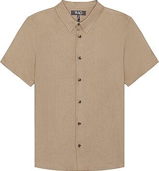 WAO The Short Sleeve Shirt in Olive