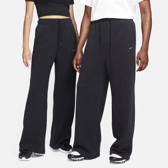 Women's Sportswear Plush Pants in Black