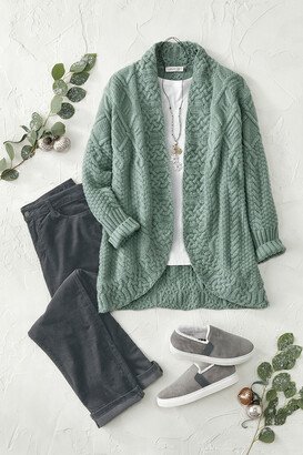 Women's Lakeshore Cardigan - Dusty Sage - PS - Petite Size