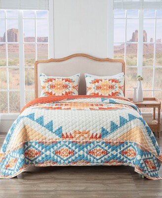 Horizon Southwestern Native 3 Piece Quilt Set, Full/Queen