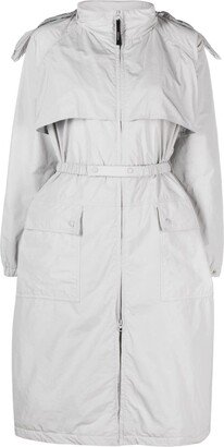 Lightweight Belted Raincoat