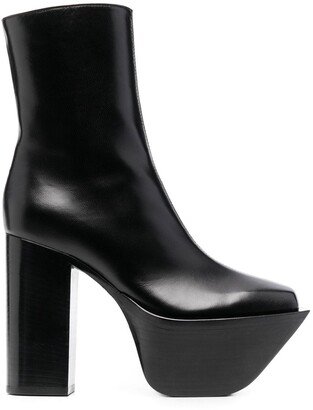 Platform Ankle Boots-AD