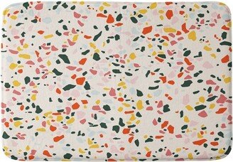 Lane and Lucia Confetti Terrazzo Heavy Memory Foam Bath Mat