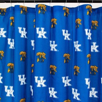 Kentucky Wildcats Printed Shower Curtain Cover - 70 x 72