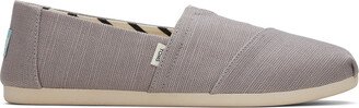 Grey Alpargata Heritage Canvas Espadrille Shoes