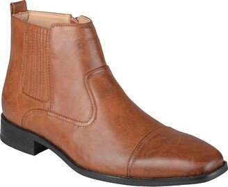 Alex Chelsea Boot (Tan Faux Leather) Men's Shoes