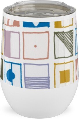 Travel Mugs: The New Nautical - Naval Flags - Multi Stainless Steel Travel Tumbler, 12Oz, Multicolor