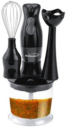 Hand Blender and Food Processor with Balloon Whisk