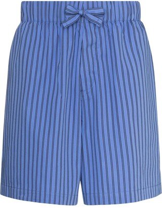 Striped Drawstring Pajama Shorts