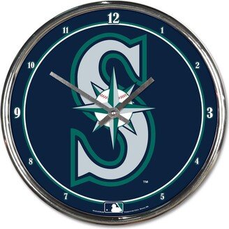 Wincraft Seattle Mariners Chrome Wall Clock