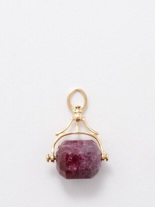 Malo Ruby & 9kt Gold Charm