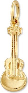 Guitar Charm in 18k Gold Vermeil