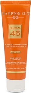 Spf 45 Mineral Sunscreen Creme for Body 4.4 oz.