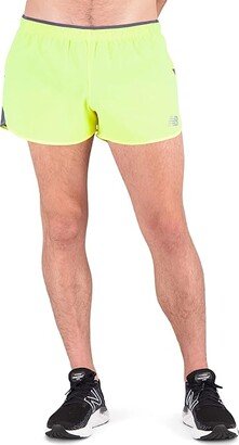 Impact Run 3 Split Shorts (Cosmic Pineapple) Men's Clothing