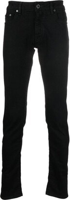 Mid-Rise Tapered-Leg Jeans-AG