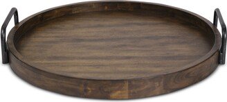 Reine Round Wooden Tray