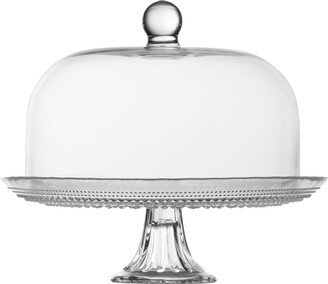 Jupiter Domed Glass Cake Stand