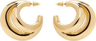 Gold Blowup Earrings