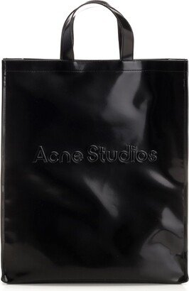 Logo Embossed Tote Bag-AH