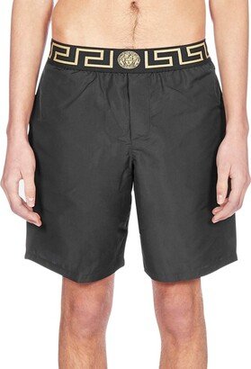 Greca Waistband Swim Shorts-AC