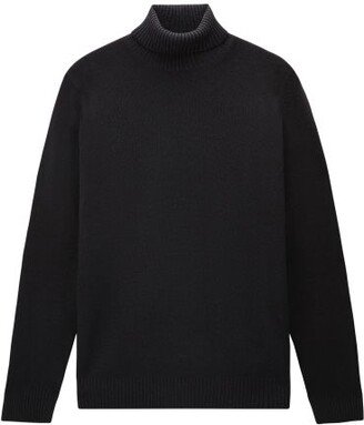 Garment-dyed Turtleneck Sweater