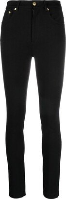 High-Rise Skinny Trousers