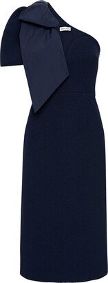 Bon Ami one-shoulder midi dress