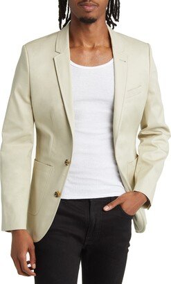 Slim Fit Cotton Blazer