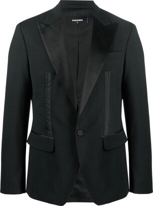 Silk Panelling Dinner Jacket