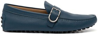 Gommini buckled leather loafers
