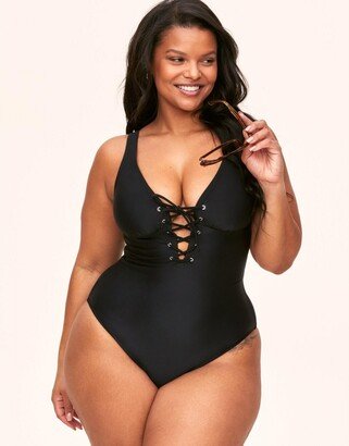 Adore Me Plus Size Evangeline Swimwear One-Piece