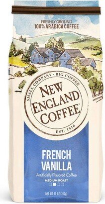 New England Coffee New England French Vanilla Medium Roast Coffee Ground Coffee - 11oz
