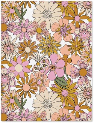 Journals: Chelsea Vintage Floral Garden - Pink Journal, Pink