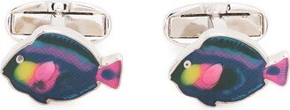 Fish-Shaped Cufflinks