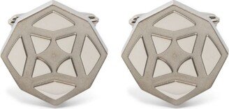 Engraved Octagonal Cufflinks