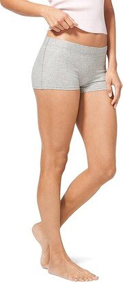 Cool Cotton Boyshorts (Heather Grey) Women's Underwear