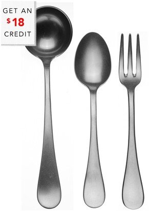 3Pc Serving Set With $18 Credit