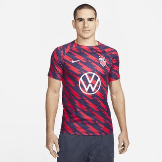 U.S. Academy Pro Men's Dri-FIT Soccer Top in Red-AB