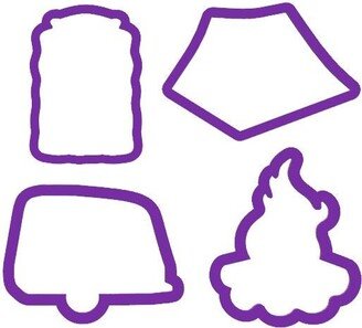 Camping Cookie Cutter Set - Summer Sets Cutters Outdoors Vacation