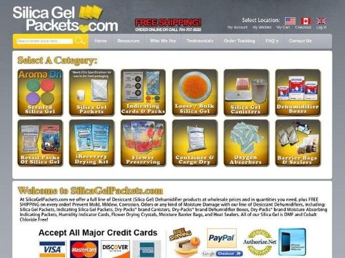 Silicagelpackets.com Promo Codes & Coupons