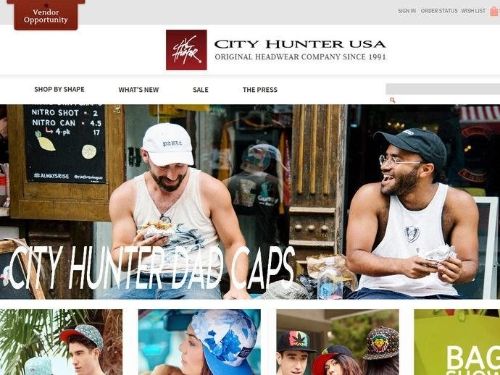 City Hunter Cap Usa Promo Codes & Coupons