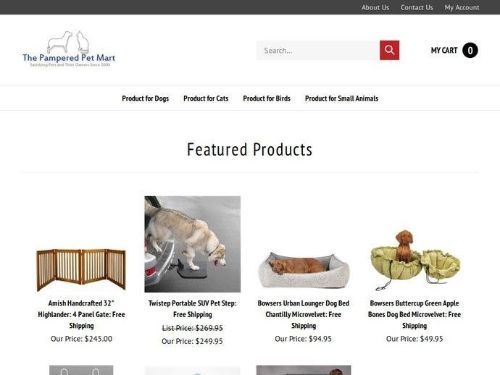 The Pampered Pet Mart Promo Codes & Coupons