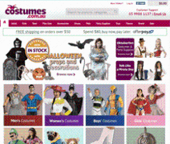 Costumes.com.au Promo Codes & Coupons