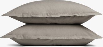 King Percale Sham Set