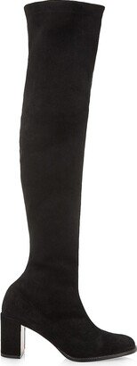 Stretchadoxa 70MM Suede Over-The-Knee Boots